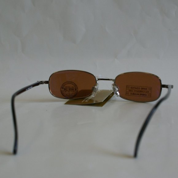 NWT TruVintage 90's lady's Fashion Combo Small Rectangular Coppermax Sunglasses - Picture 6 of 12